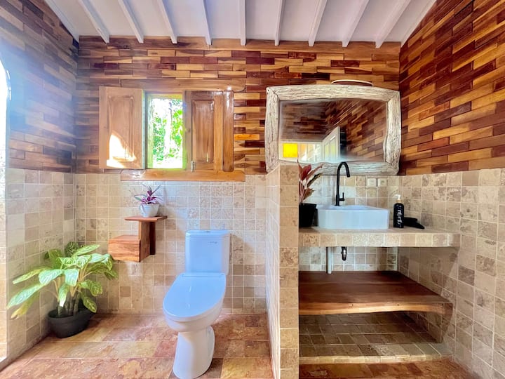 Private pool villa detail